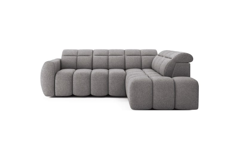 Hörnsoffa Eltap Flconn 258x208x107 cm, Sola 04, Grå, Höger