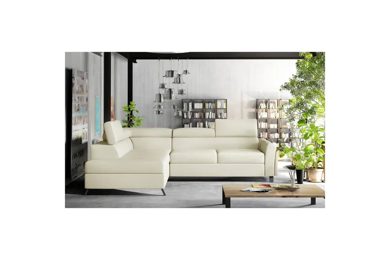 Hörnsoffa Eltap Kairos 265x200x92 cm - Soft 33, Vänster - Möbler - Soffa - Skinnsoffa