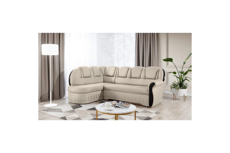 Hörnsoffa Eltap Lord 243x180x112 cm - Soft 33, Vänster - Möbler - Soffa - Skinnsoffa