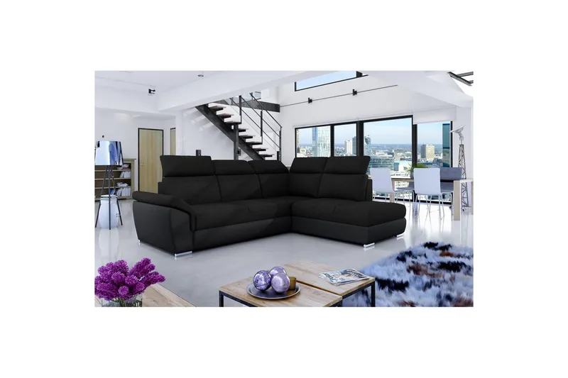 Hörnsoffa Eltap Loreto 260x210x102 cm, Sawana 14, Soft 11, Höger