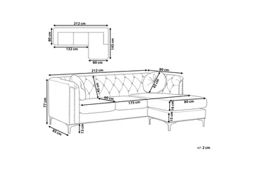Hörnsoffa Flen Vänstervänd - Vänstervänd - Möbler - Soffa - Soffgrupp