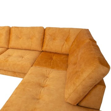 Hörnsoffa Ivarby Gul Höger - gul - Möbler - Soffa - Sammetssoffa