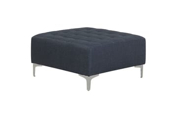 Hörnsoffa med fotpall Aberdeen Grå/Silver, Vänstervänd - Grå/Silver, Vänstervänd - Möbler - Soffa - Biosoffa & reclinersoffa