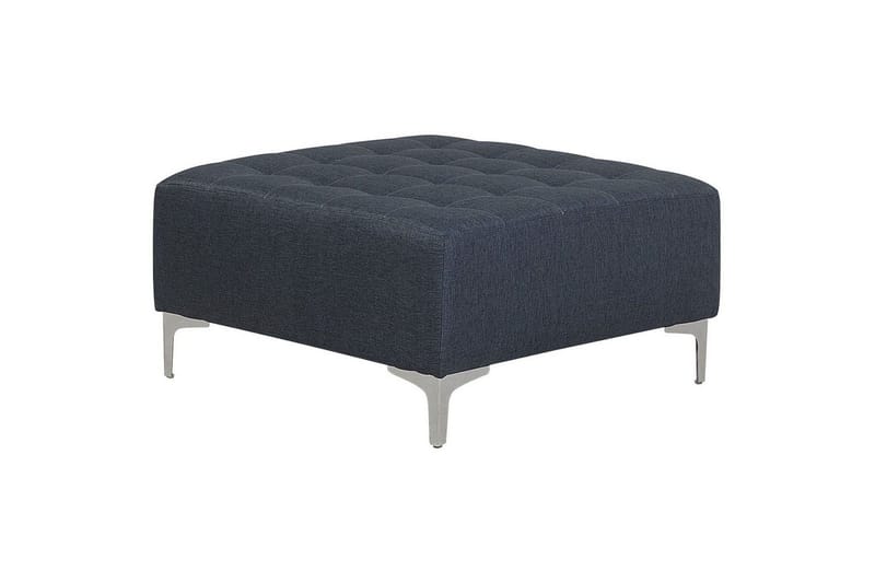 Hörnsoffa med fotpall Aberdeen Grå/Silver, Vänstervänd - Grå/Silver, Vänstervänd - Möbler - Soffa - Biosoffa & reclinersoffa