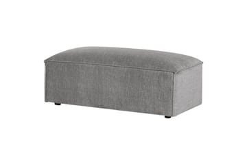 Hörnsoffa med fotpall Hellnar Grå, Högervänd - Grå, Högervänd - Möbler - Soffa - Divansoffa & schäslongsoffa - 2 sits soffa med divan