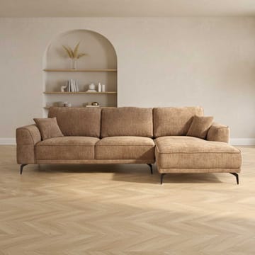 Hörnsoffa Monar Höger - beige - Möbler - Soffa - Sammetssoffa