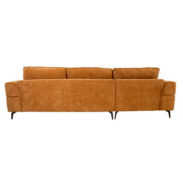 Hörnsoffa Monar Vänster - brun - Möbler - Soffa - Sammetssoffa