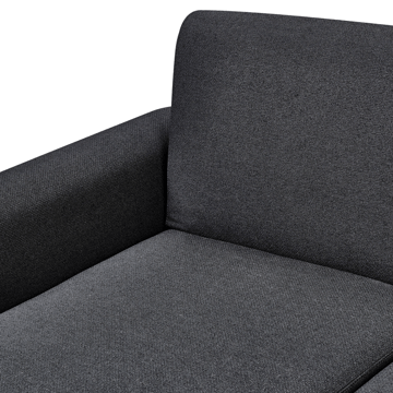Hörnsoffa Ollsta Högervänd - Svart - Möbler - Soffa - Bäddsoffa - Bäddsoffa längsbäddad