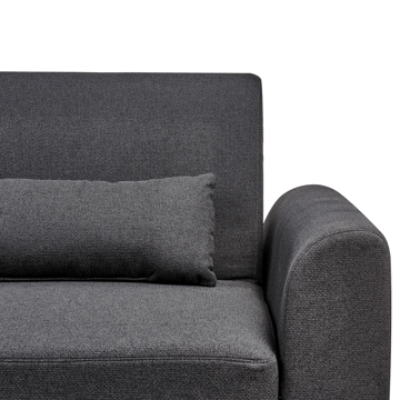 Hörnsoffa Ollsta Högervänd - Svart - Möbler - Soffa - Bäddsoffa - Bäddsoffa längsbäddad