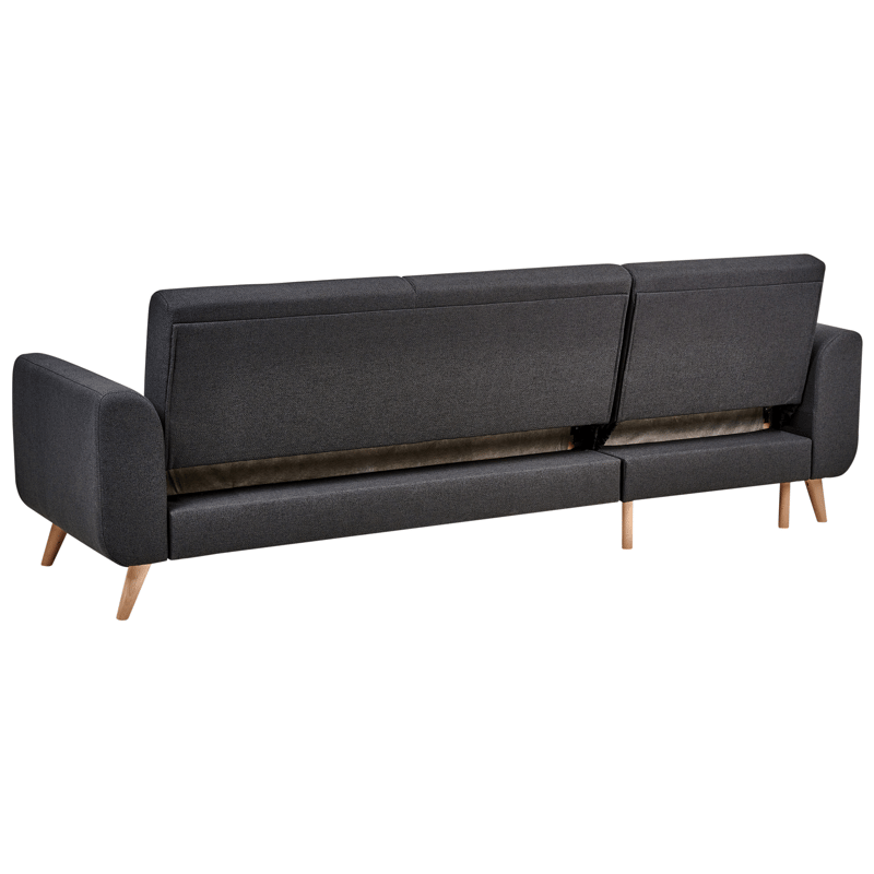 Hörnsoffa Ollsta Högervänd - Svart - Möbler - Soffa - Bäddsoffa - Bäddsoffa längsbäddad