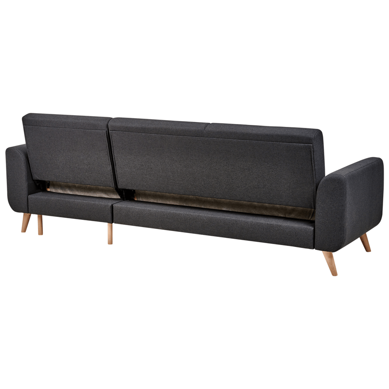 Hörnsoffa Ollsta Vänstervänd - Svart - Möbler - Soffa - Bäddsoffa - Bäddsoffa längsbäddad