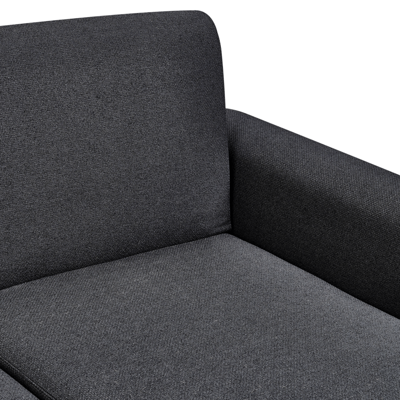 Hörnsoffa Ollsta Vänstervänd - Svart - Möbler - Soffa - Bäddsoffa - Bäddsoffa längsbäddad