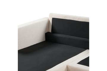 Hörnsoffa Siggard Vit, ljust trä - Vit, ljust trä - Möbler - Soffa - Soffgrupp