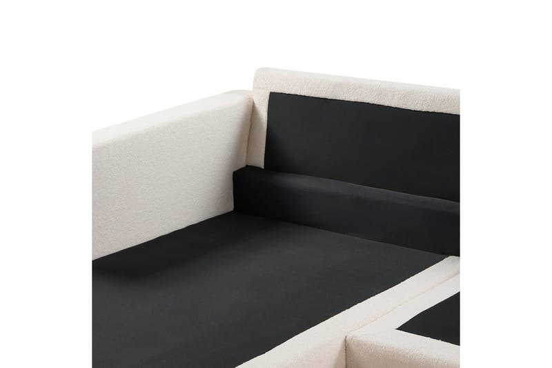 Hörnsoffa Siggard Vit, ljust trä - Vit, ljust trä - Möbler - Soffa - Soffgrupp