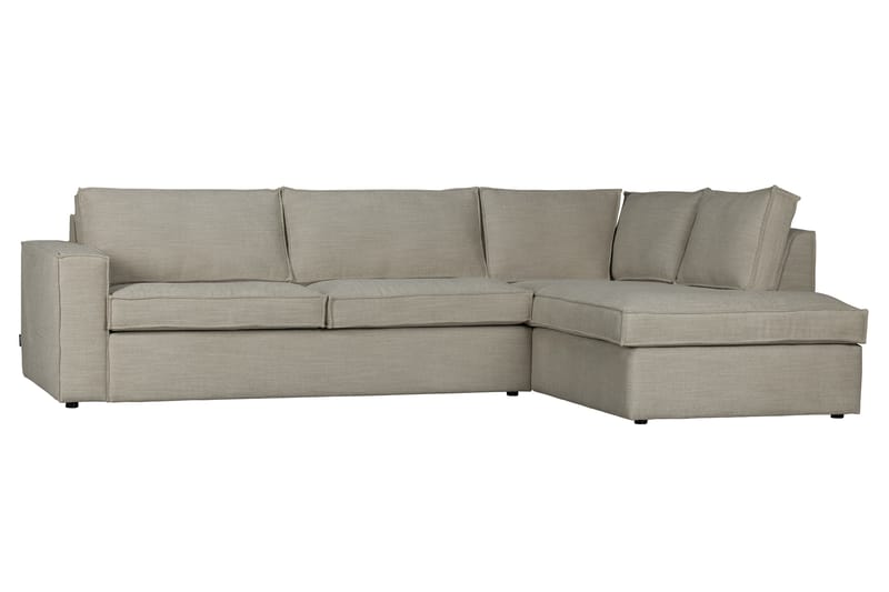3-Sits Soffa Bordenliss med Schäslong Höger - Beige - Möbler - Soffa - Hörnsoffa