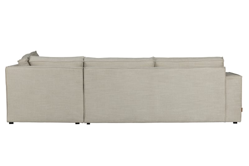 3-Sits Soffa Bordenliss med Schäslong Höger - Beige - Möbler - Soffa - Hörnsoffa
