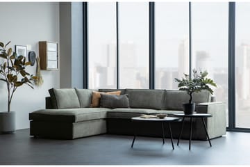 3-Sits Soffa Bordenliss med Schäslong Vänster - Varmgrå - Möbler - Soffa - Hörnsoffa