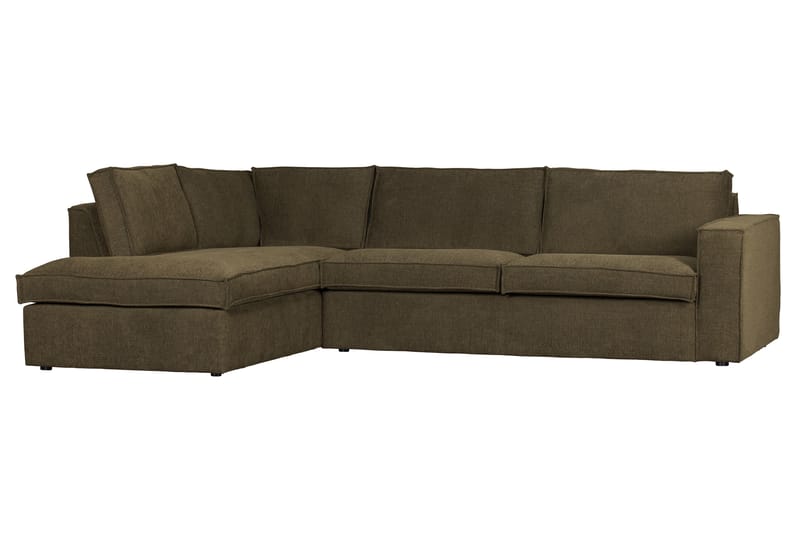 3-Sits Soffa Bordenliss med Schäslong Vänster - Varmgrå - Möbler - Soffa - Hörnsoffa