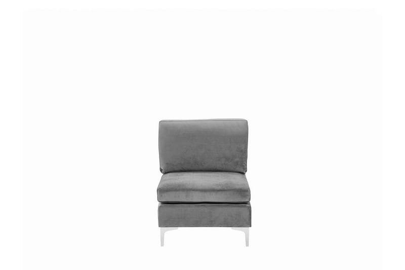 4-sits Hörnsoffa Samkom Vänster - Sammet/Grå - Möbler - Soffa - Hörnsoffa
