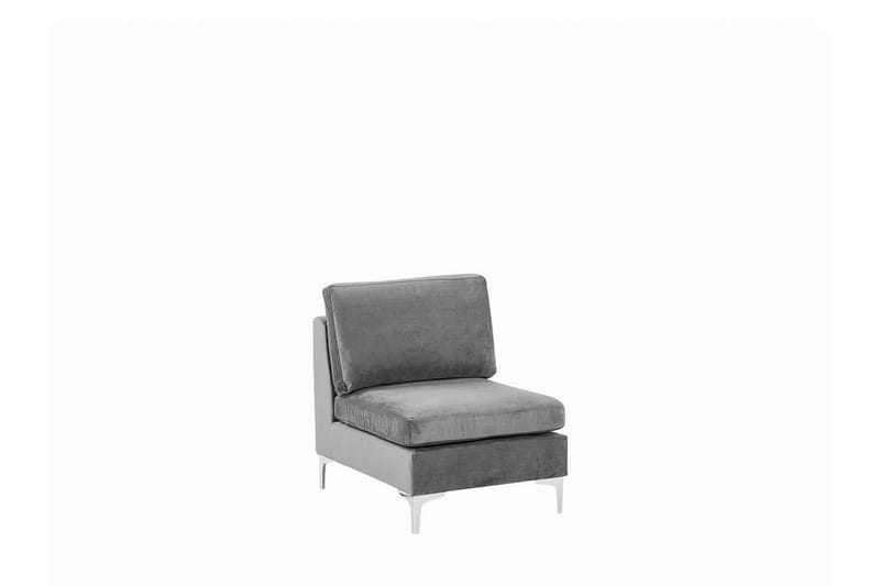 4-sits Hörnsoffa Samkom Vänster - Sammet/Grå - Möbler - Soffa - Hörnsoffa