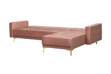 Aberdeen Hörnbäddsoffa - Rosa - Möbler - Soffa - Bäddsoffa - Bäddsoffa divan