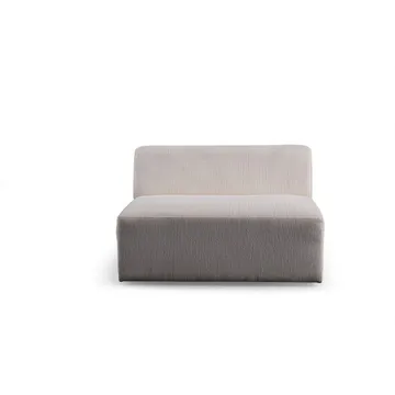 Branorin 5-sits Hörnsoffa med Divan - Brun/Vit - Möbler - Soffa - Modulsoffa - Komplett modulsoffa