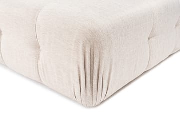 Bubblig Hörnsoffa Belgin 3-sits med utfällbara armstöd och ryggstöd - Ljusbrun - Möbler - Soffa - Divansoffa & schäslongsoffa - 4 sits soffa med divan