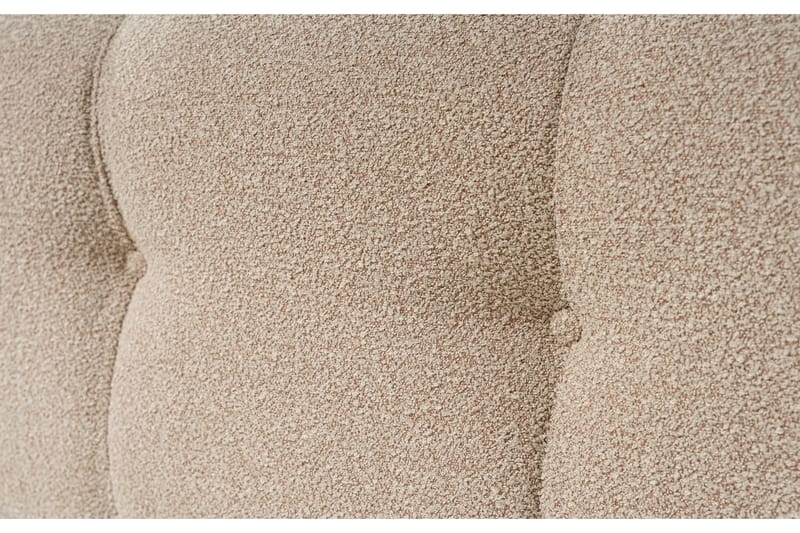 Bubblig Hörnsoffa Belgin 3-sits med utfällbara armstöd och ryggstöd - Peach - Möbler - Soffa - Hörnsoffa