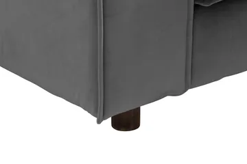 Cloudia Hörnsoffa Large Sammet - Ljusgrå - Möbler - Soffa - Hörnsoffa