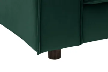 Cloudia Hörnsoffa Sammet - Grön - Möbler - Soffa - Hörnsoffa