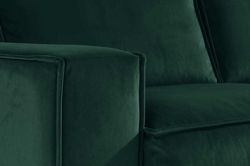 Cloudia Hörnsoffa Sammet - Grön - Möbler - Soffa - Hörnsoffa