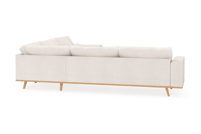 Copenhagen 6-sits L-formad Hörnsoffa i Bouclé - Vit - Möbler - Soffa - Hörnsoffa