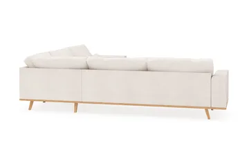Copenhagen 6-sits L-formad Hörnsoffa i Bouclé - Vit - Möbler - Soffa - Hörnsoffa