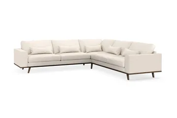 Copenhagen 6-sits L-formad Hörnsoffa i Manchester - Beige - Möbler - Soffa - Hörnsoffa