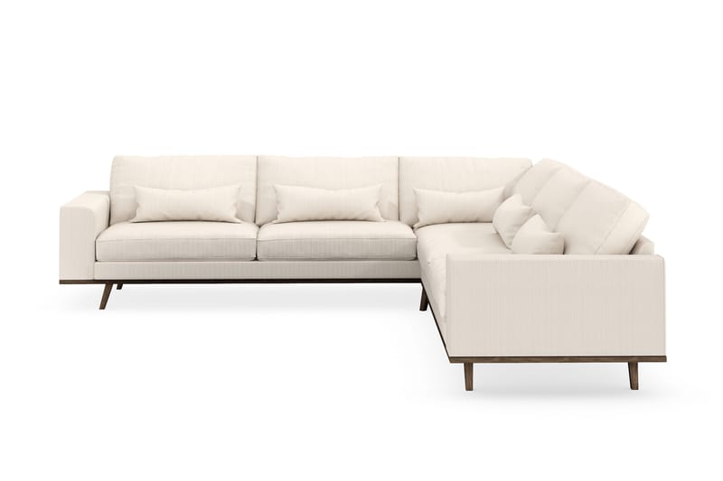 Copenhagen 6-sits L-formad Hörnsoffa i Manchester - Beige - Möbler - Soffa - Hörnsoffa