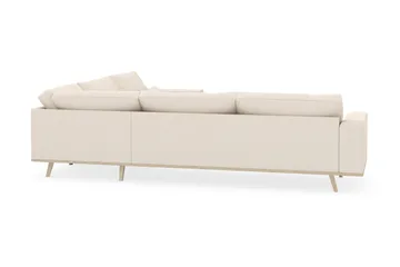 Copenhagen 6-sits L-formad Hörnsoffa i Manchester - Beige - Möbler - Soffa - Hörnsoffa