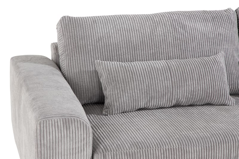 Copenhagen 6-sits L-formad Hörnsoffa i Manchester - Ljusgrå - Möbler - Soffa - Hörnsoffa