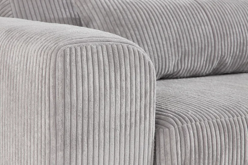 Copenhagen 6-sits L-formad Hörnsoffa i Manchester - Ljusgrå - Möbler - Soffa - Hörnsoffa