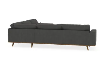 Copenhagen 6-sits L-formad Hörnsoffa i Manchester - Mörkgrå - Möbler - Soffa - Hörnsoffa