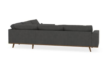 Copenhagen 6-sits L-formad Hörnsoffa i Manchester - Mörkgrå - Möbler - Soffa - Hörnsoffa