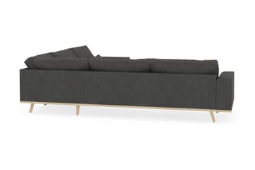 Copenhagen 6-sits L-formad Hörnsoffa i Manchester - Mörkgrå - Möbler - Soffa - Hörnsoffa