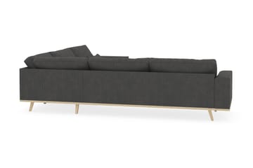 Copenhagen 6-sits L-formad Hörnsoffa i Manchester - Mörkgrå - Möbler - Soffa - Hörnsoffa