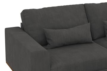Copenhagen 6-sits L-formad Hörnsoffa i Manchester - Mörkgrå - Möbler - Soffa - Hörnsoffa