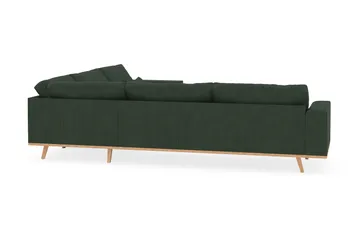 Copenhagen 6-sits L-formad Hörnsoffa i Manchester - Mörkgrön - Möbler - Soffa - Hörnsoffa