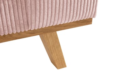 Copenhagen 6-sits L-formad Hörnsoffa i Manchester - Rosa - Möbler - Soffa - Hörnsoffa