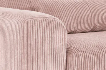 Copenhagen 6-sits L-formad Hörnsoffa i Manchester - Rosa - Möbler - Soffa - Hörnsoffa