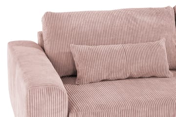 Copenhagen 6-sits L-formad Hörnsoffa i Manchester - Rosa - Möbler - Soffa - Hörnsoffa