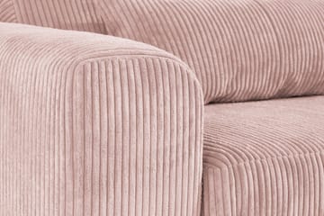 Copenhagen 6-sits L-formad Hörnsoffa i Manchester - Rosa - Möbler - Soffa - Hörnsoffa