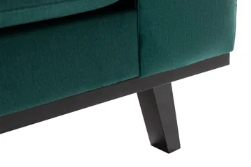 Copenhagen 6-sits L-formad Hörnsoffa i Sammet - Grön - Möbler - Soffa - Hörnsoffa