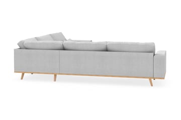 Copenhagen 6-sits L-formad Hörnsoffa i Tyg - Ljusgrå - Möbler - Soffa - Hörnsoffa